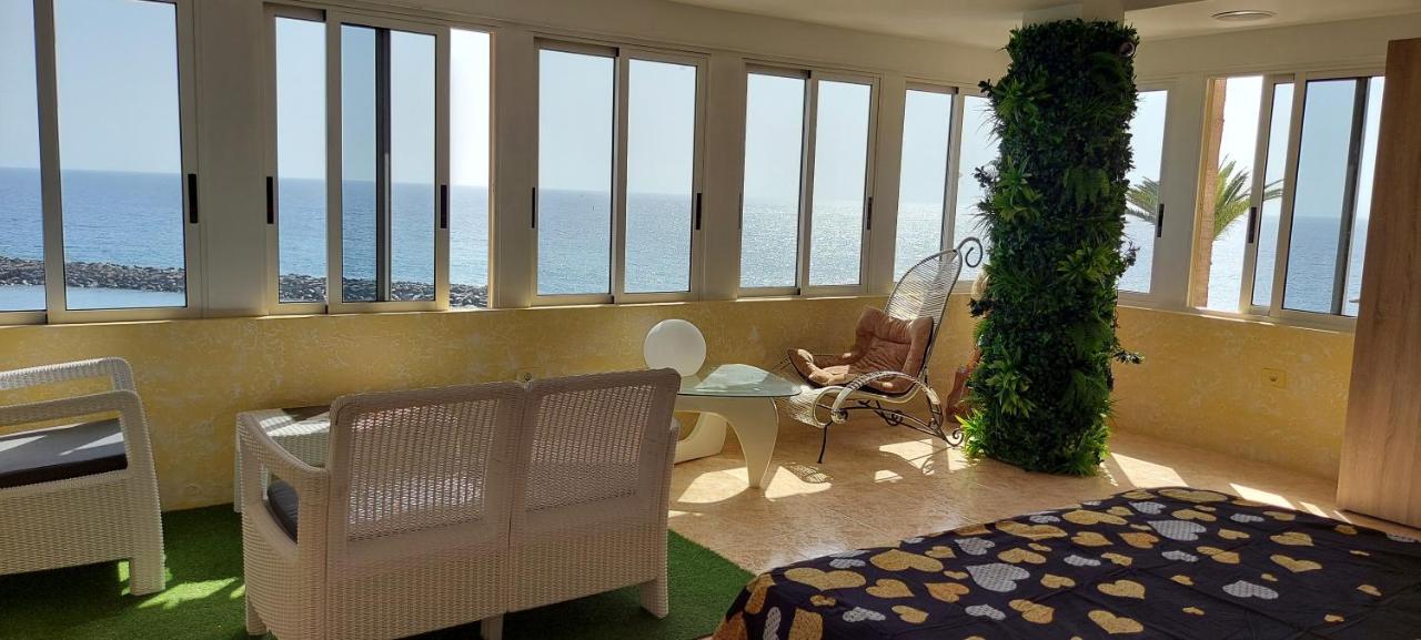 First Line Of The Ocean, 3 Bedrooms & Free Wifi Playa de las Americas  Luaran gambar