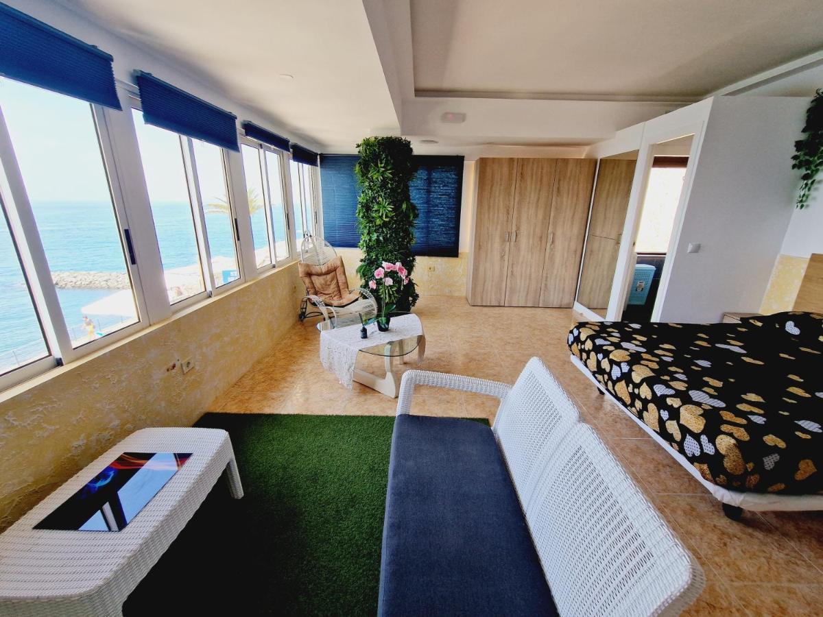 First Line Of The Ocean, 3 Bedrooms & Free Wifi Playa de las Americas  Luaran gambar
